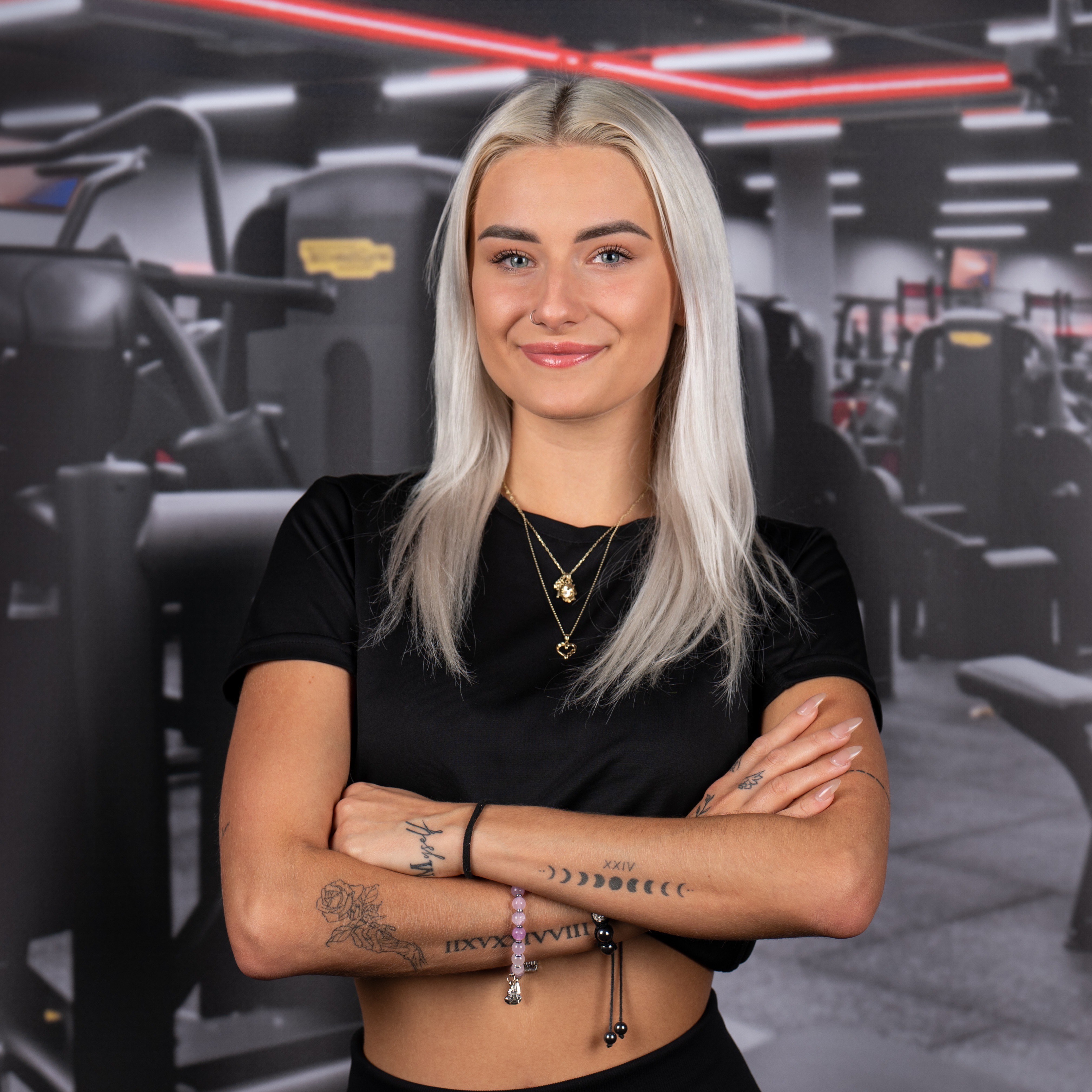Nicola Jordan in gym